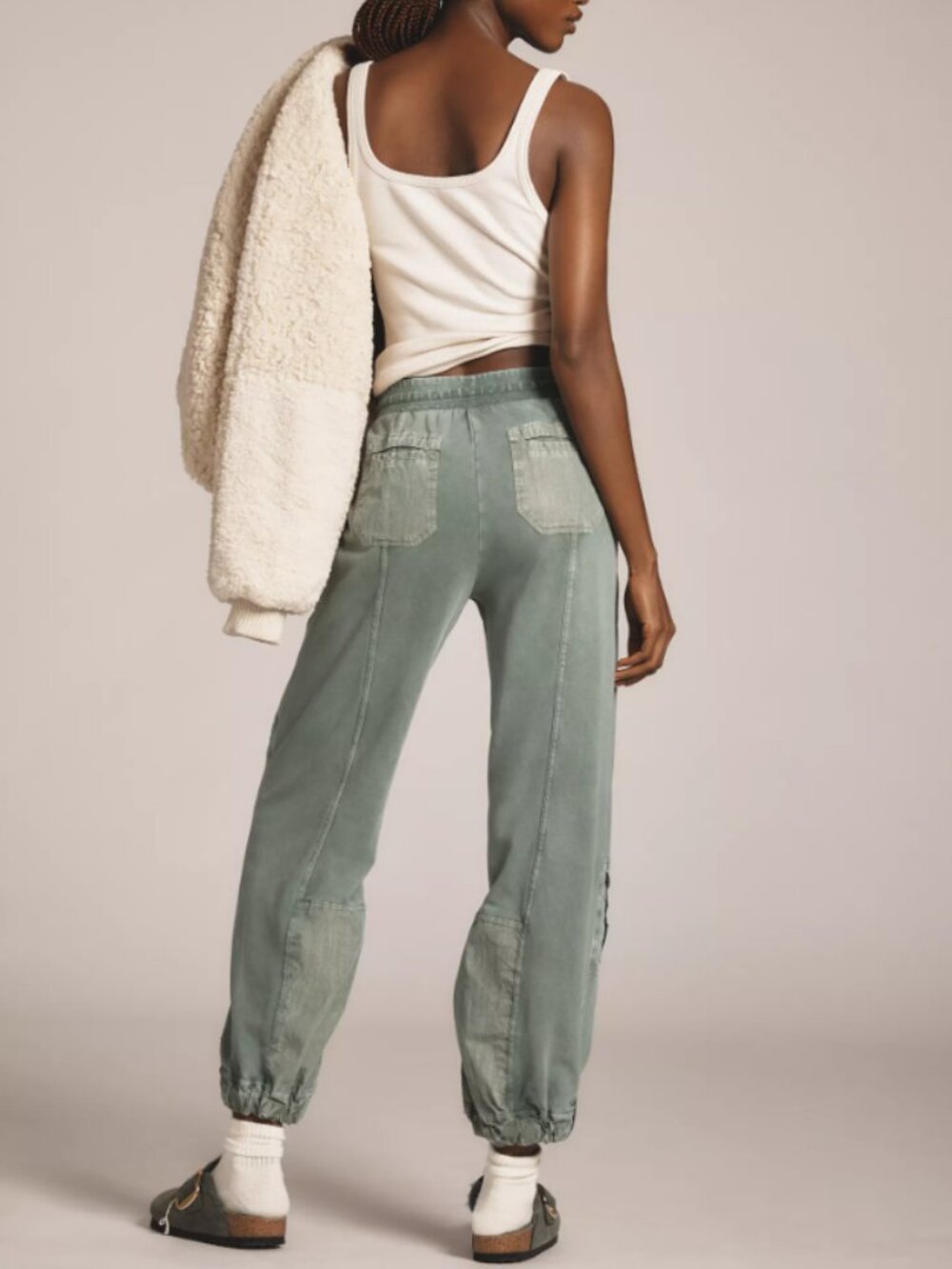 Anthropologie Daily Practice Killington Drawstring Trousers Pants - Picture 3 of 13